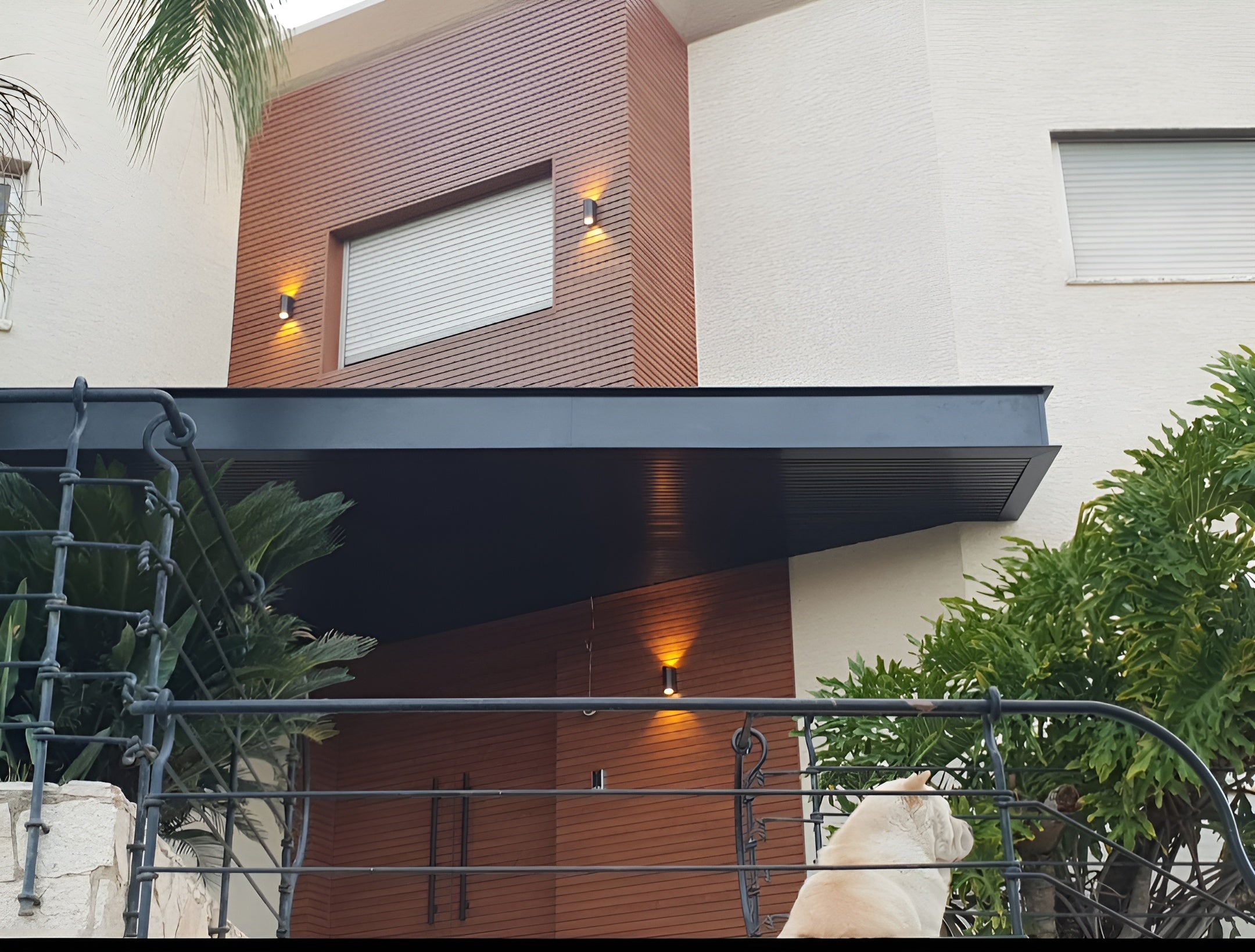 Home Exterior Wall Plus Front Entrance Aluminum Cladding