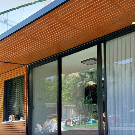 Home Exterior Backyard Patio Cladding Aluminum