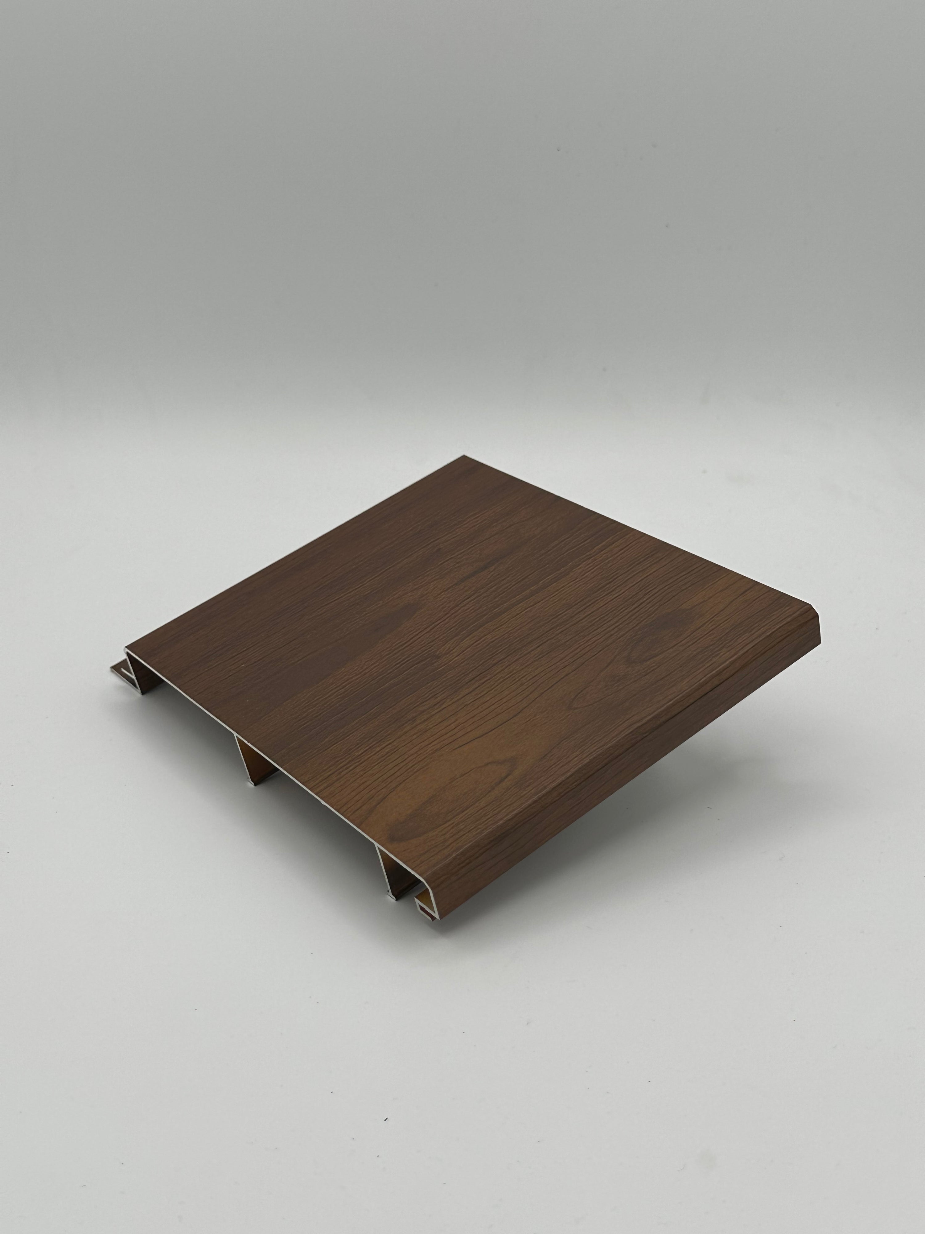 SlideLux Aluminum Wall Panel: 180mm in 'Walnut'