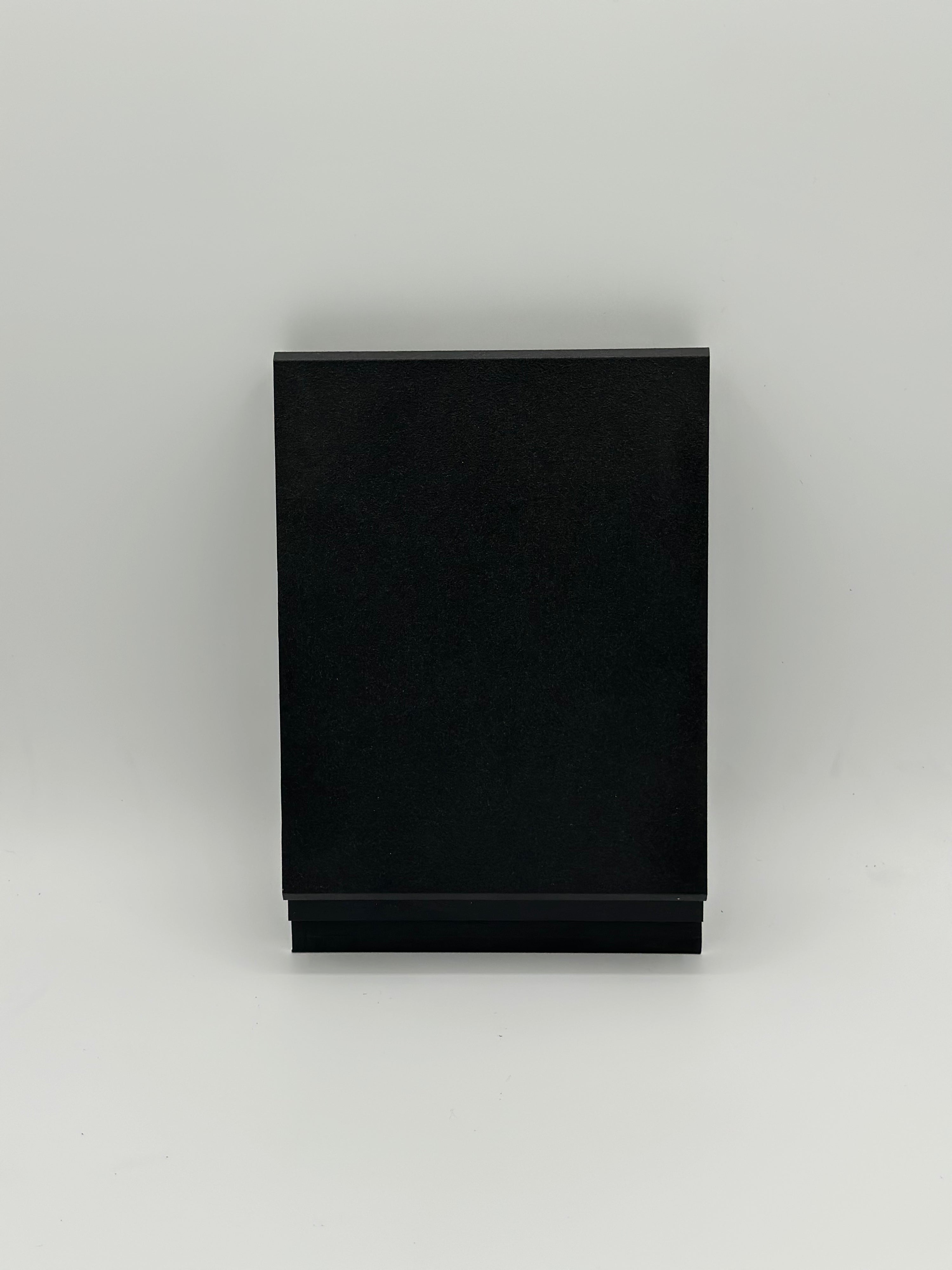 SlideLux Aluminum Wall Panel: 180mm in 'Matte Black'