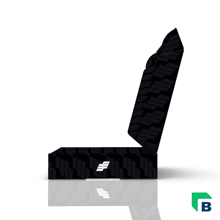 Sample box includes all four models